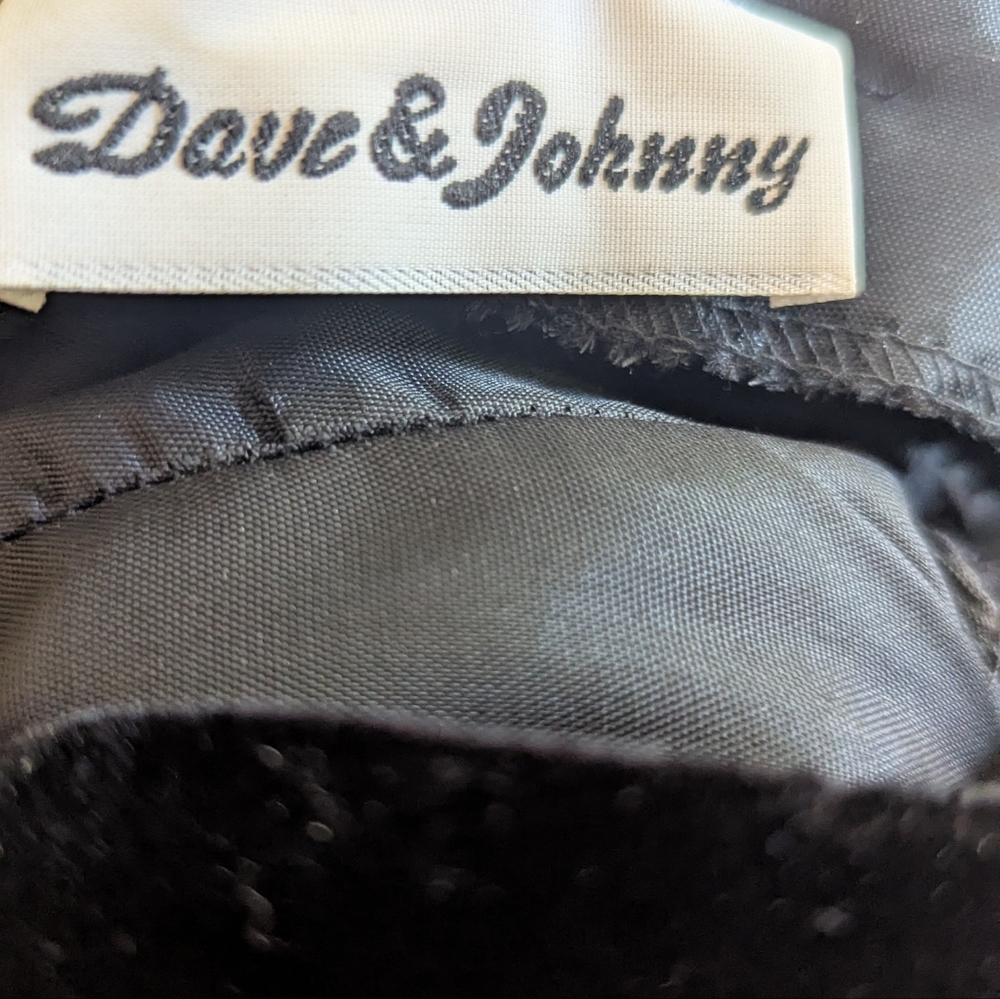 Dave & Johnny Black Dress